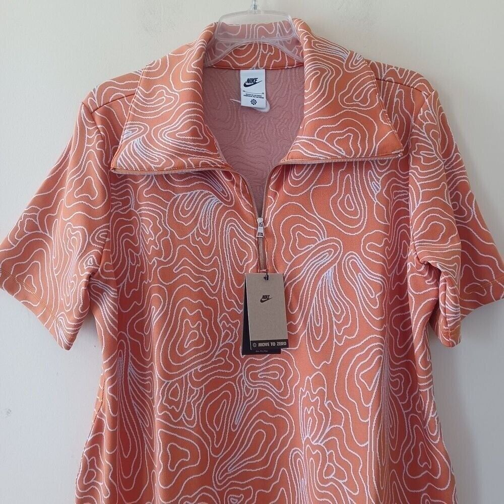 Nike 2X Short Polo Dress Serena Williams Tennis Prep Collared Athleisure New - Picture 7 of 8